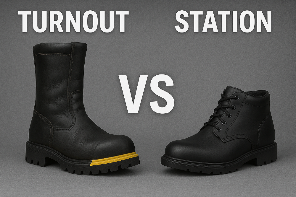 Turnout Boots vs Station Boots - What Firefighters Need to Know Before Choosing