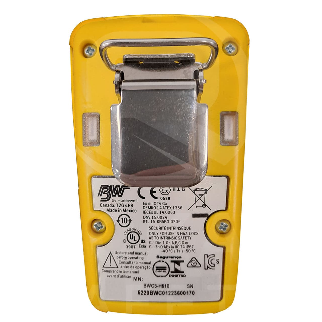 Honeywell Gas Detection Fire_Safety_USA BW CO Single Gas Disposable Detector - (2 Year)