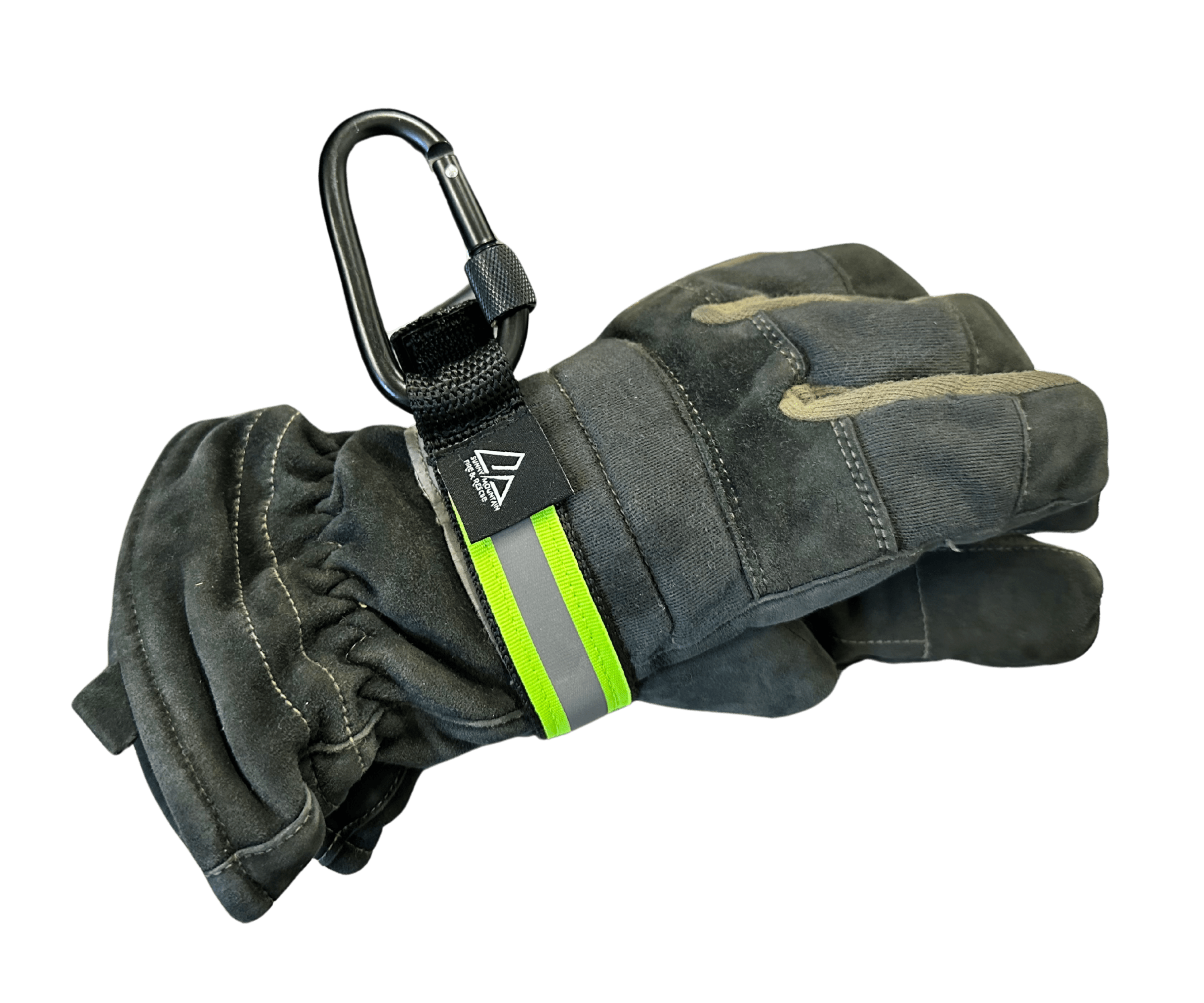 Fire Safety USA Glove Accessories Fire_Safety_USA Carabiner Glove Strap with Velcro
