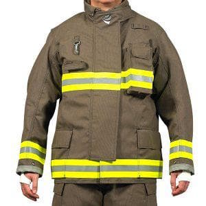 Firefighter turnout gear coat outlet / jacket