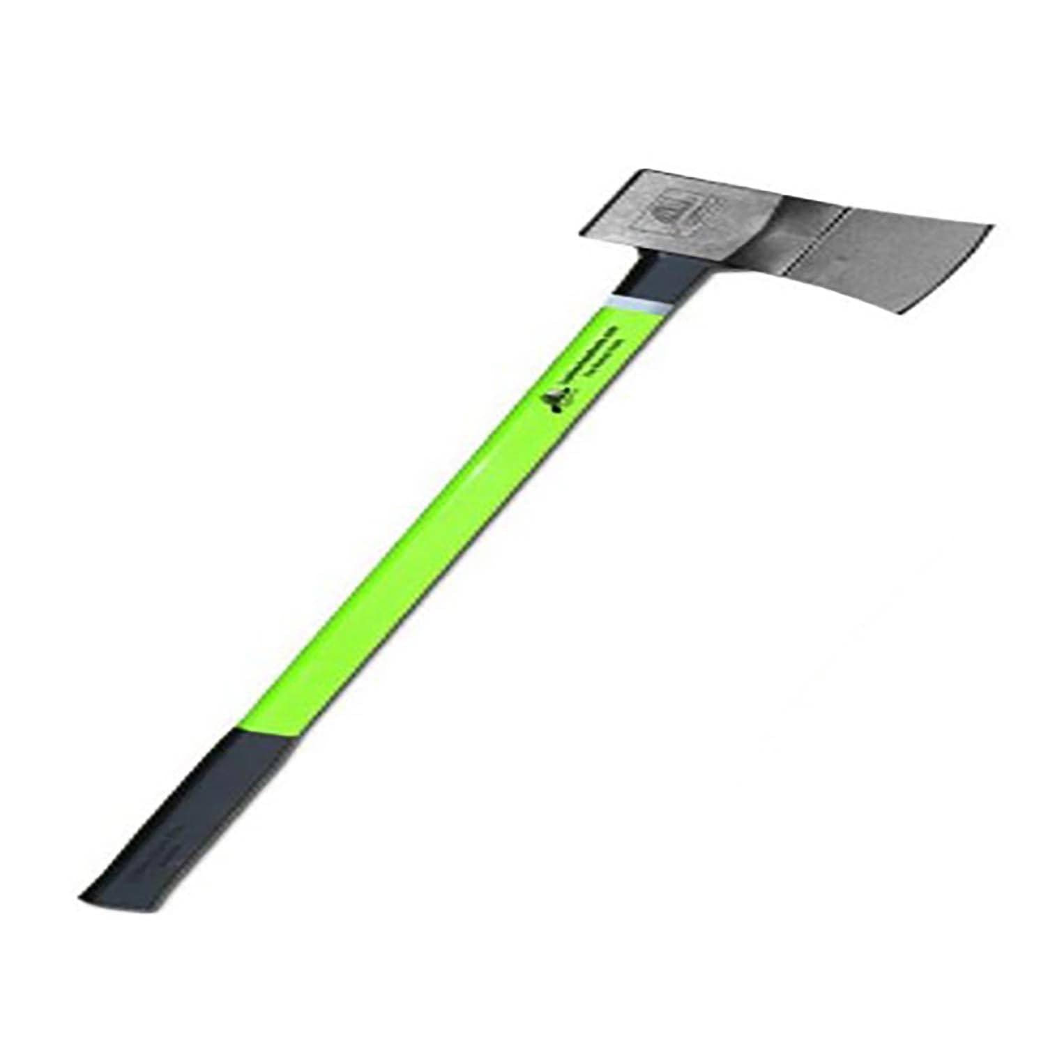 LeatherHead Tools Forcible Entry Fire_Safety_USA ULTRA-FORCE AXE 36.25" with Flash Reflector & Black Grip
