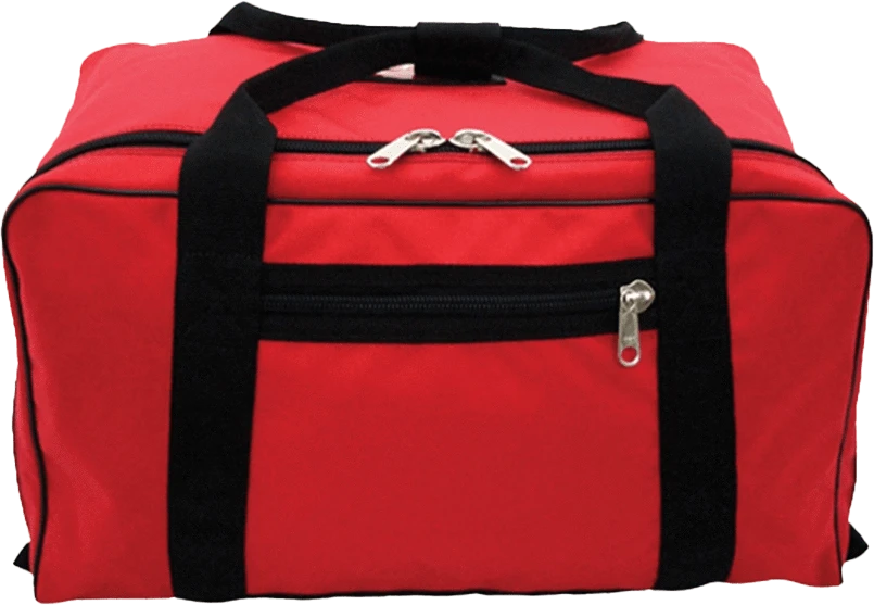 R & B Fabrication Firefighter Bags Fire_Safety_USA Vinyl Red Extra Large Turnout Gear Bag