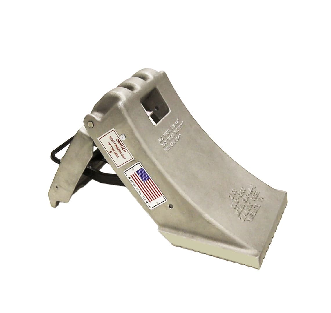 Ziamatic Wheel Chocks Fire_Safety_USA Ziamatic Folding CHOC with Spring Assist
