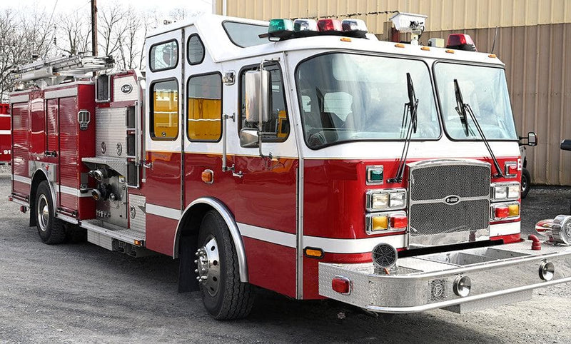 E-ONE Used Fire Truck Fire_Safety_USA 2004 E-One Cyclone Top Mount Pumper
