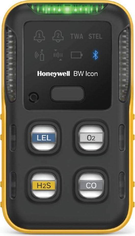 BW Honeywell GasAlert MicroClip X3 4-Gas Detector MCX3-XWHM-Y-NA