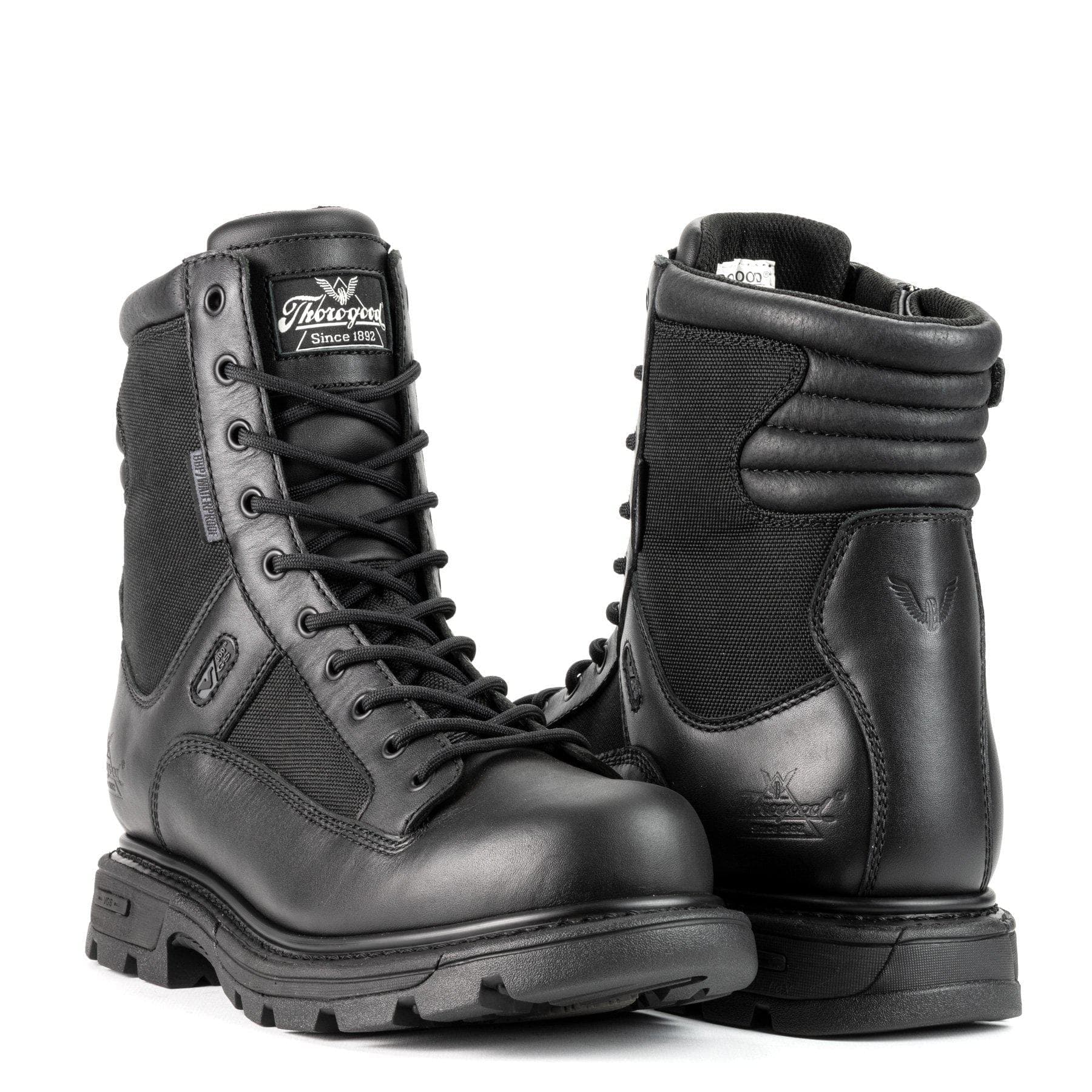 Thorogood 8 Waterproof Trooper Side Zip Boots