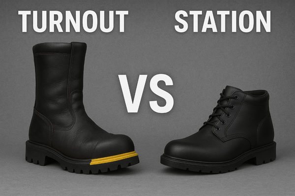 Turnout Boots vs Station Boots - What Firefighters Need to Know Before Choosing