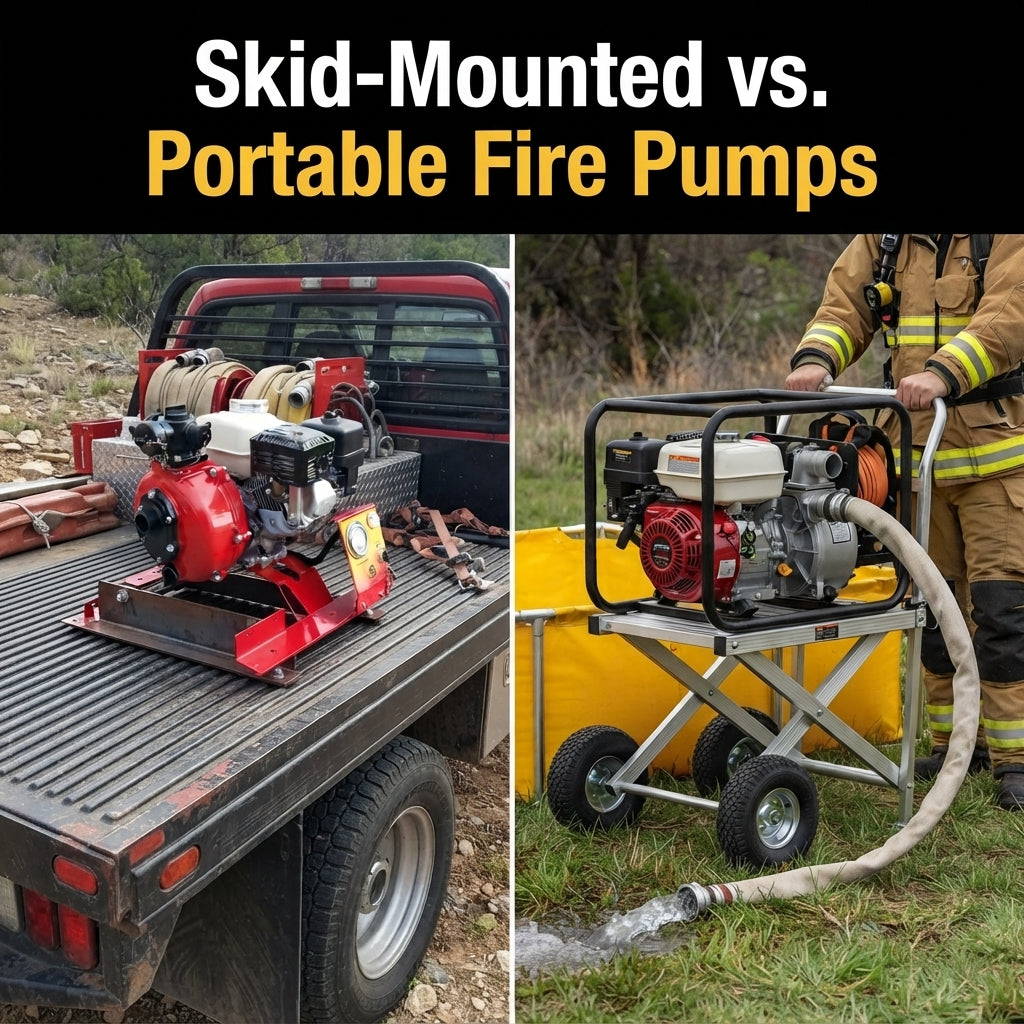 Skid-Mounted vs. Portable Fire Pumps: What's the Difference?