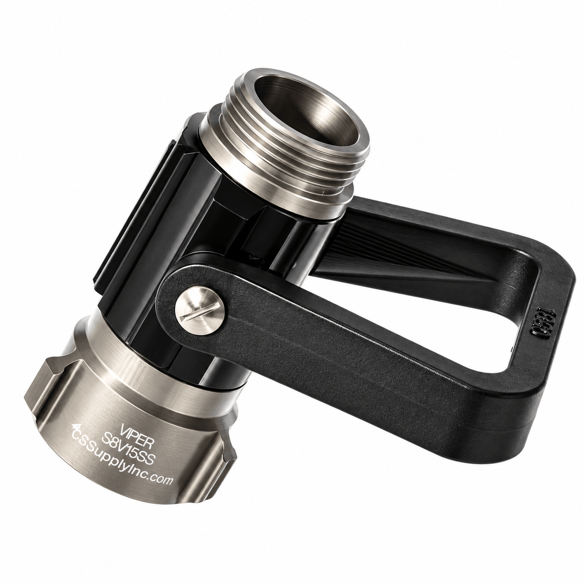C & S Supply Shutoffs Fire_Safety_USA 1-1/2" Ball Shutoff Valve with 1" Waterway – No Pistol Grip
