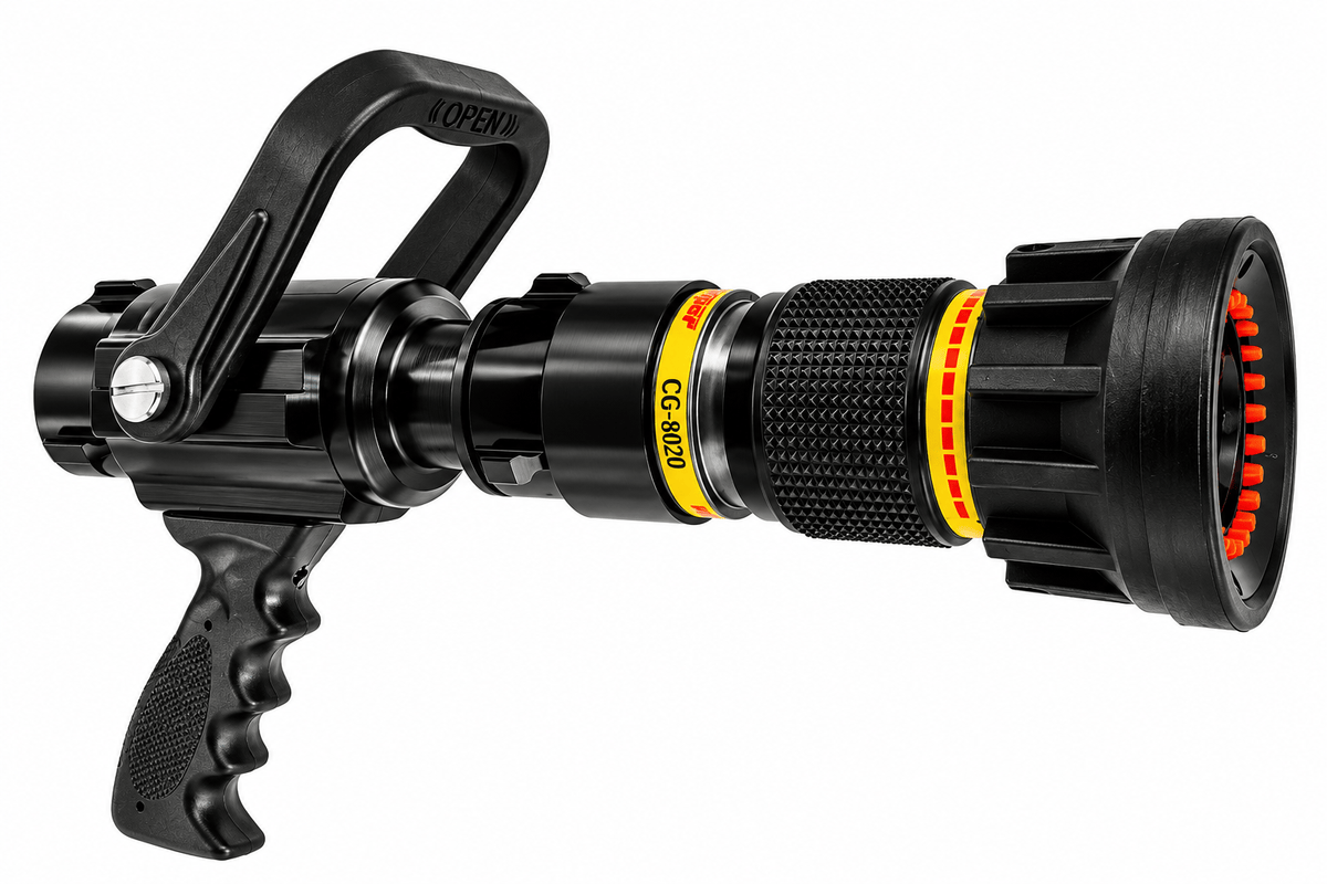 C & S Supply Shutoffs Fire_Safety_USA 1-1/2" Ball Shutoff with 1" Integrated Smooth Bore Tip