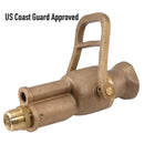 Fire Hose Nozzles Direct Nozzles Fire_Safety_USA 1 1/2" Coast Guard Nozzle with Fog Tip