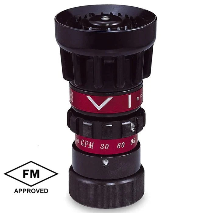 Fire Hose Nozzles Direct Nozzles Fire_Safety_USA 1-1/2" Selectable Gallonage Nozzle TIP ONLY (30-60-95-125 GPM)
