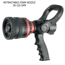 Fire Hose Nozzles Direct Nozzles Fire_Safety_USA 1-1/2" Selectable Gallonage Retractable Foam Nozzle (30-60-95-125 GPM)