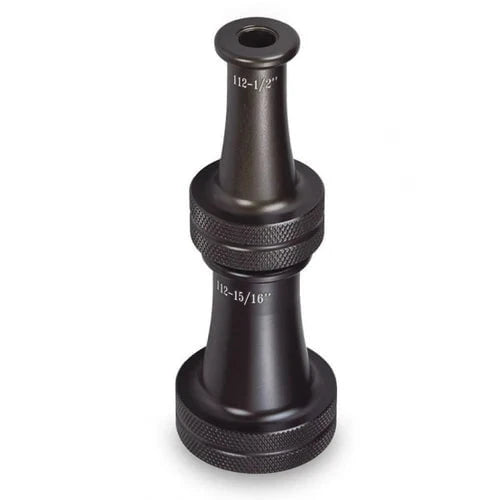 Fire Hose Nozzles Direct Shutoffs Fire_Safety_USA 1-1/2" Smooth Bore Double Stacked Tip 15/16" Outlet