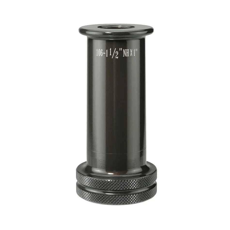 Fire Hose Nozzles Direct Nozzles Fire_Safety_USA 1-1/2" Smooth Bore Plain Tip 1-1/8" Outlet