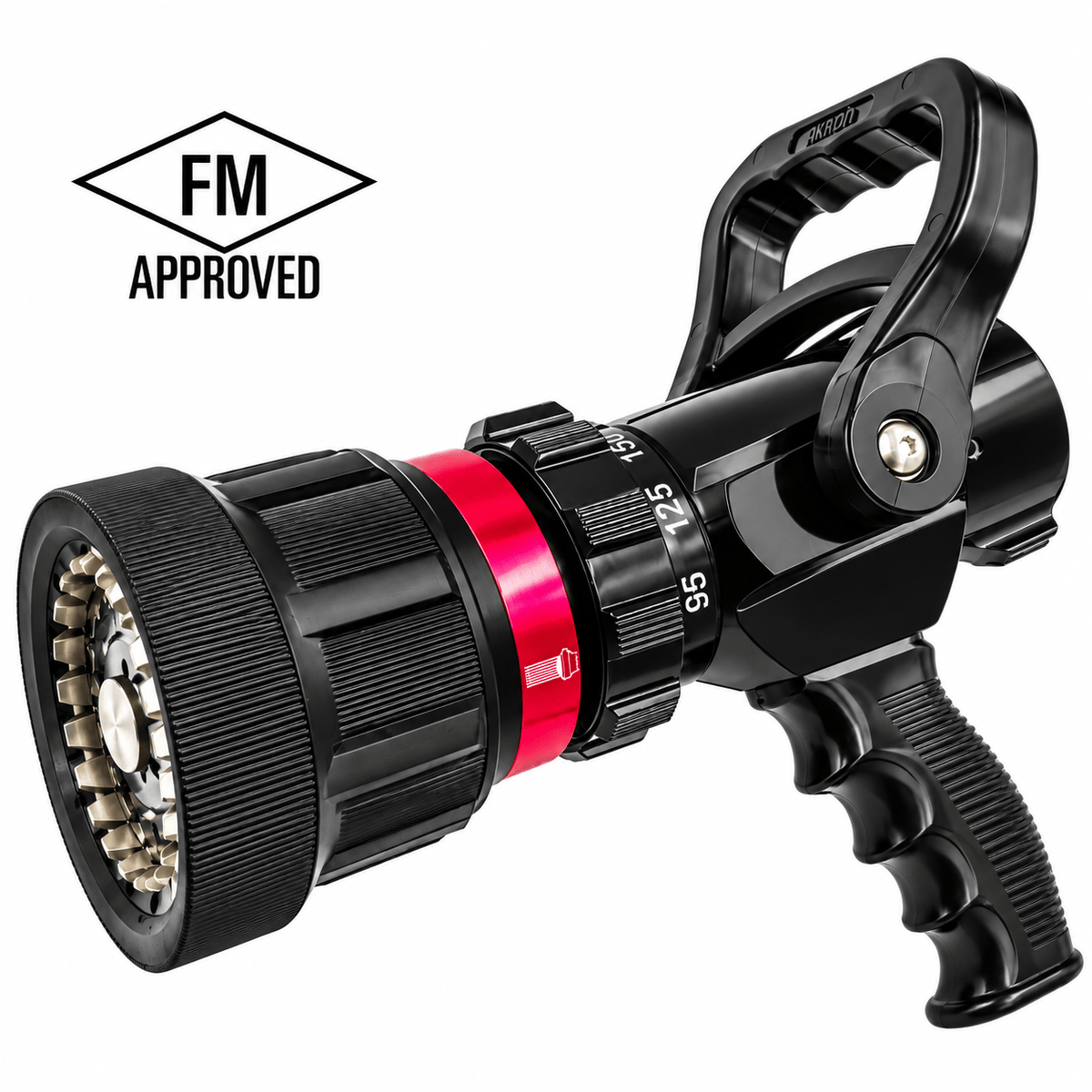 Ally Fire USA Nozzles Fire_Safety_USA 1.5" NH Selectable Gallonage Nozzle with Pistol Grip (60-200 GPM)