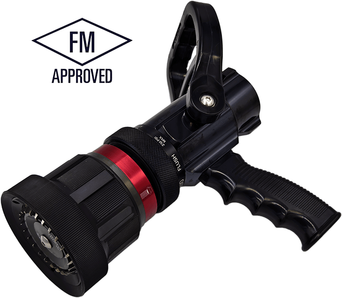 Ally Fire USA Nozzles Fire_Safety_USA 1.5" NST Pistol Grip Selectable Flow Nozzles (30-60-95-125-150-200) GPM