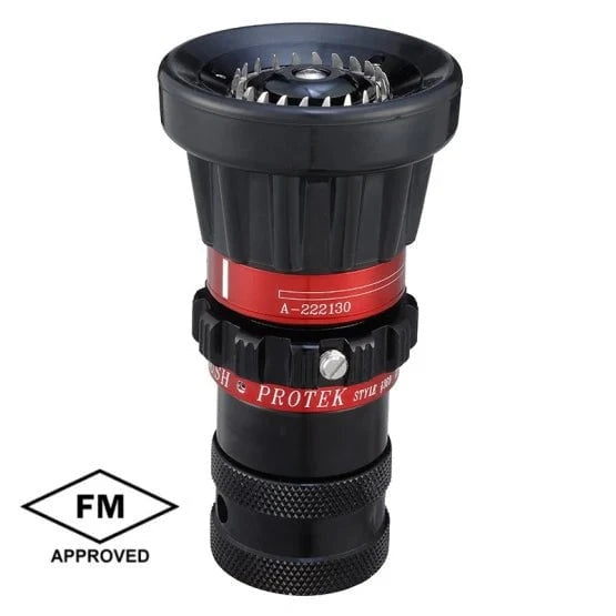 Fire Hose Nozzles Direct Nozzles Fire_Safety_USA 1" Selectable Gallonage Nozzle TIP ONLY (5-10-24-40 GPM)
