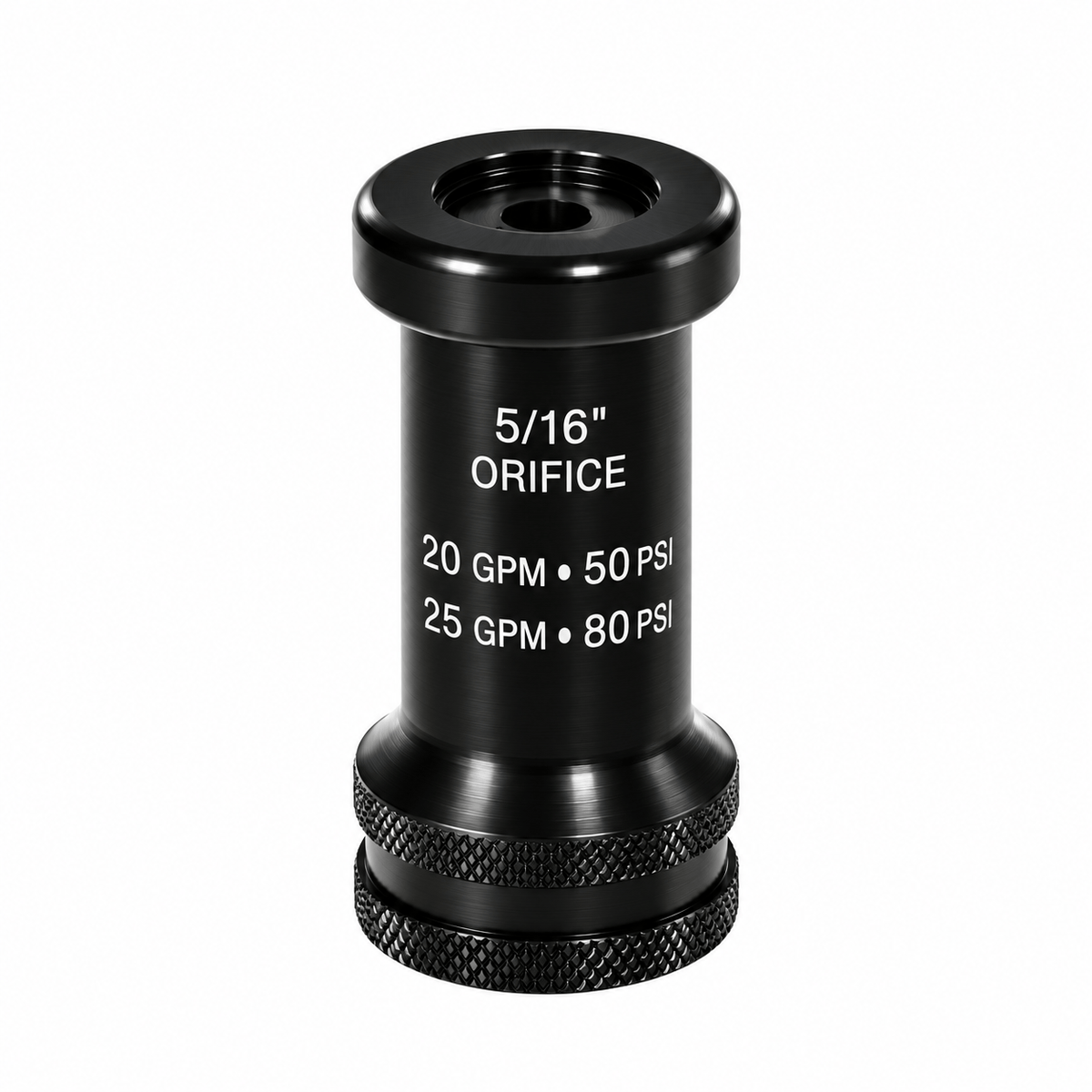 C & S Supply Smooth Bore Tips Fire_Safety_USA 1" Straight Bore Nozzle with 5/16" Outlet