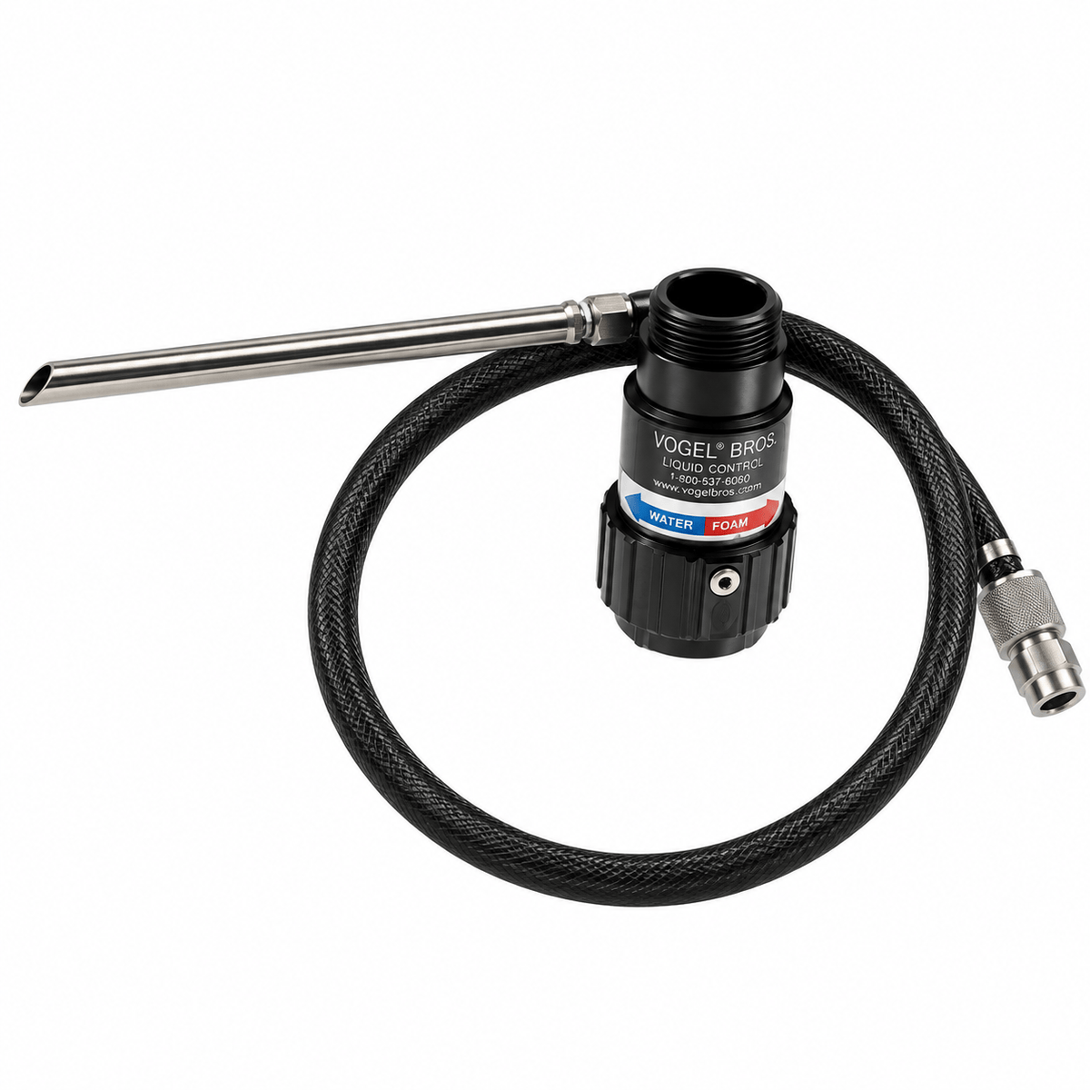 C & S Supply Foam Accessories Fire_Safety_USA 125 GPM Foam Eductor with Metering Dial and 1-1/2" Rigid Base
