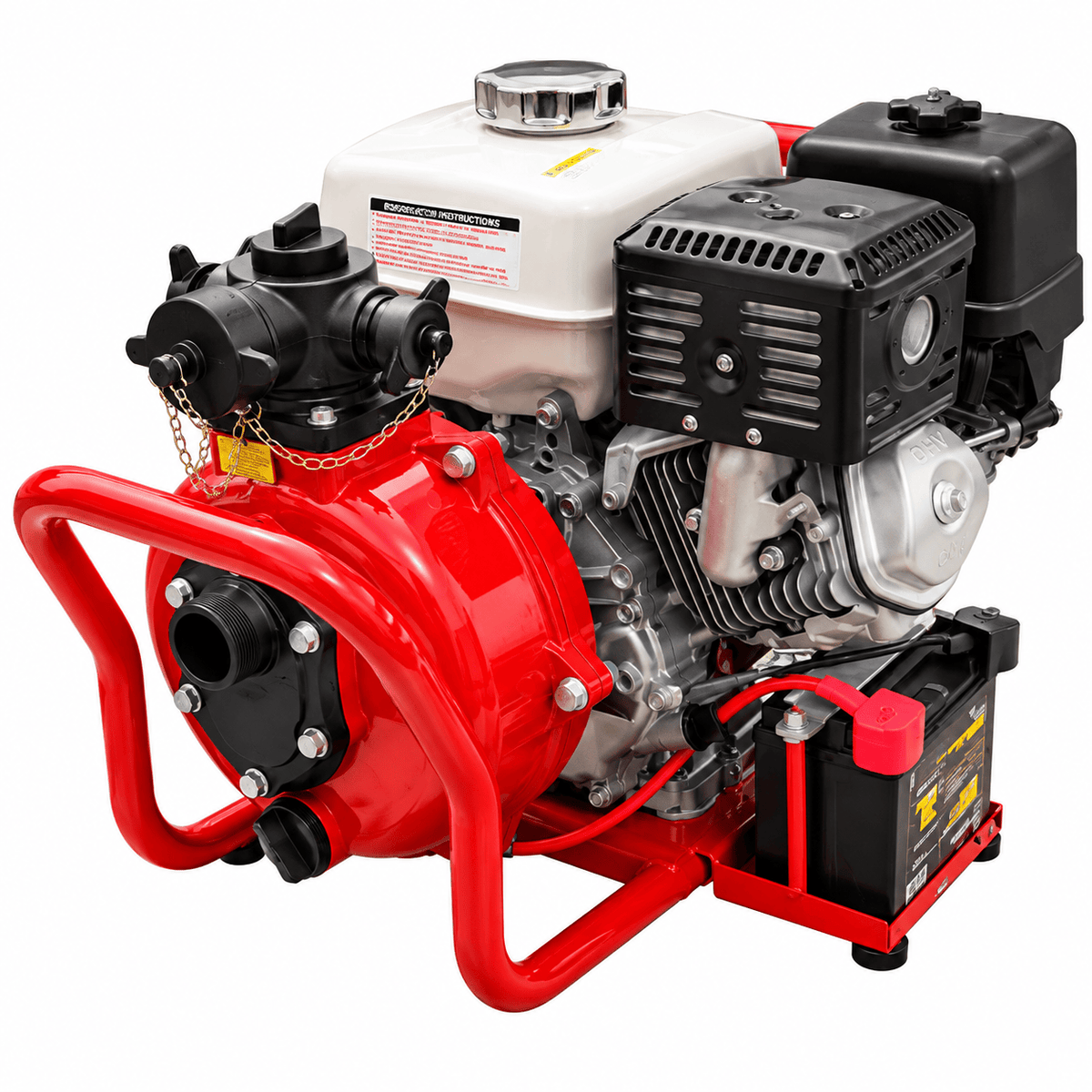 CET Portable Pumps Fire_Safety_USA 12V Portable High Pressure Pump - Electric Start