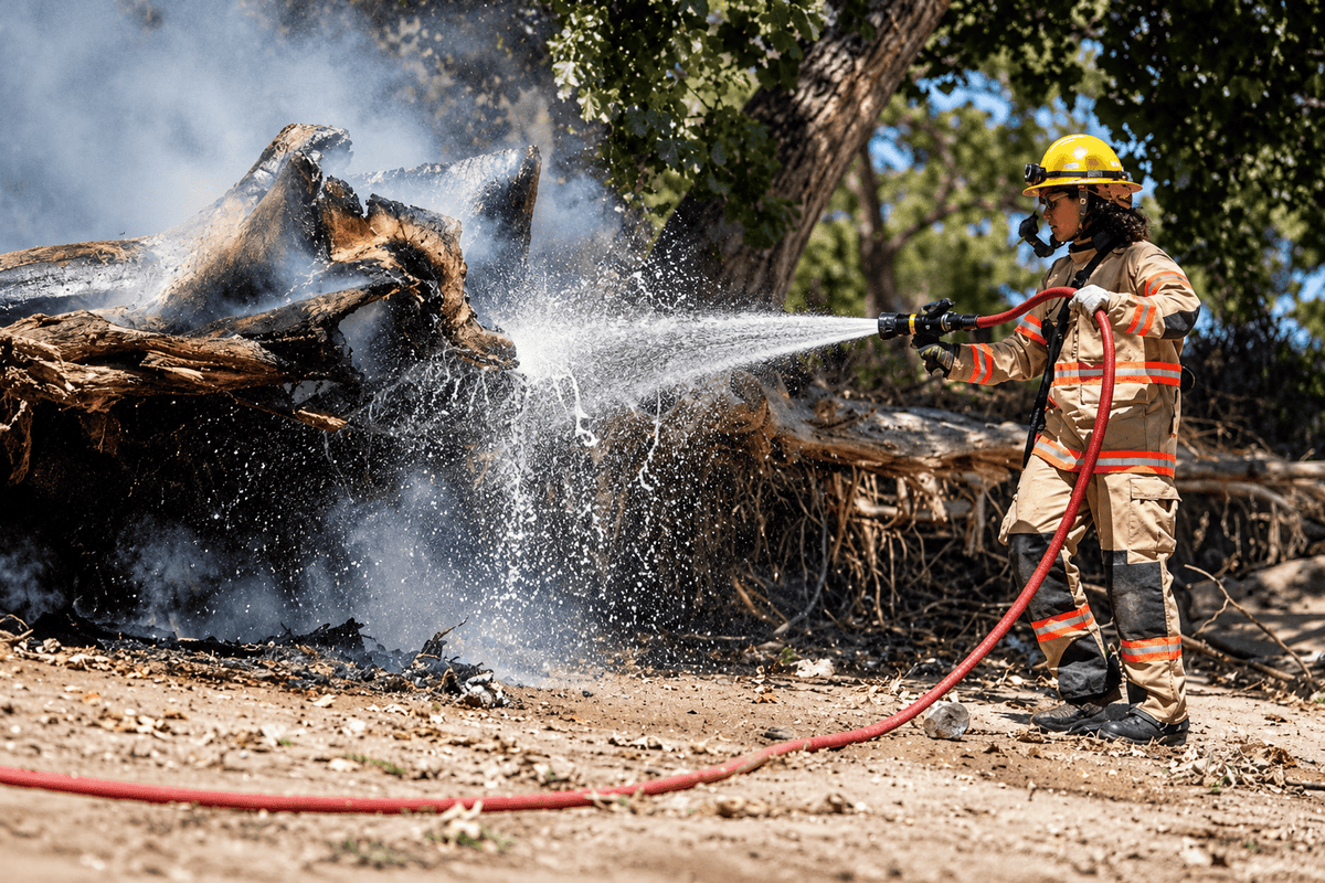 C & S Supply Nozzles Fire_Safety_USA 15–60 GPM 1" Select Gallonage Nozzle