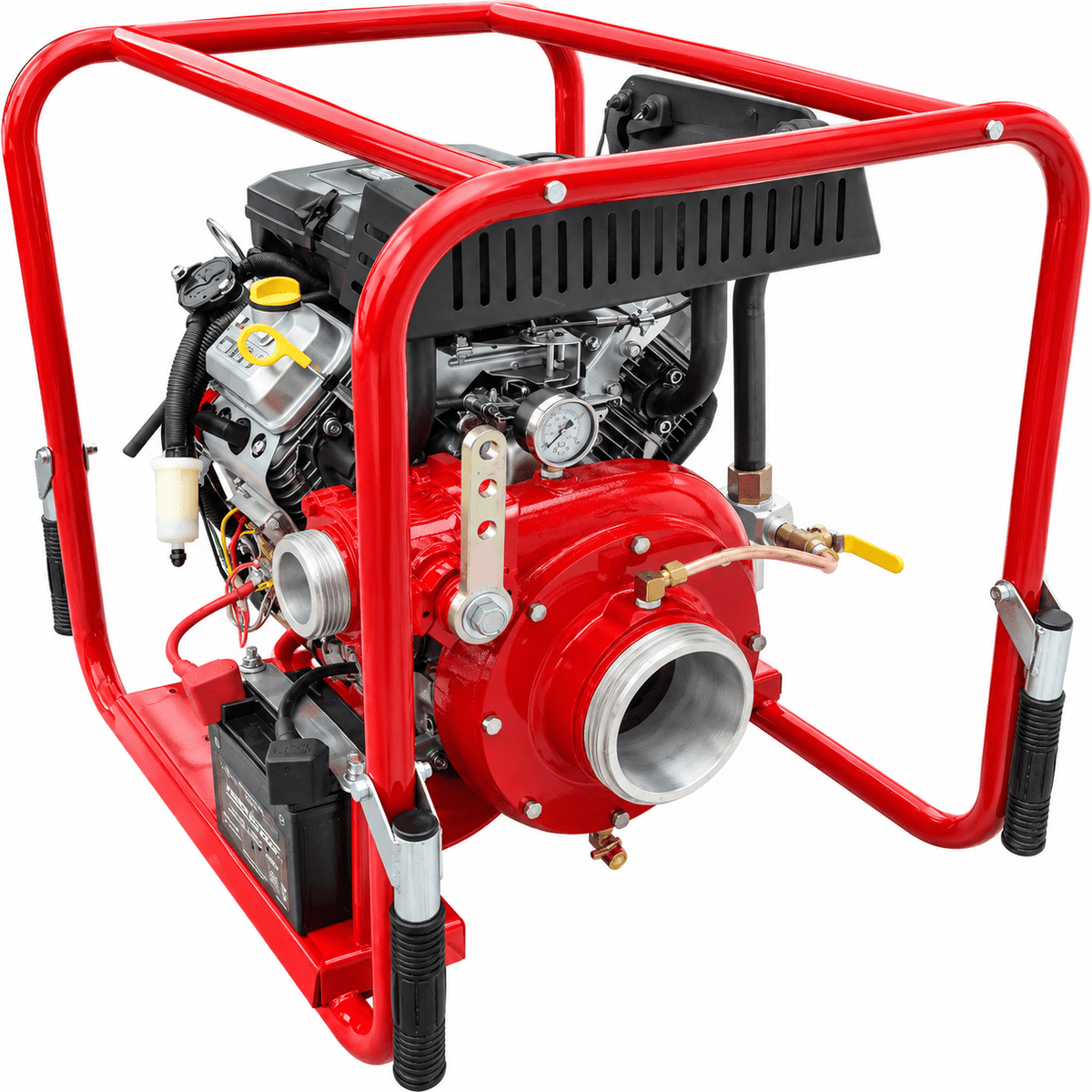 CET Portable Pumps Fire_Safety_USA 18 HP High Volume Gas Powered Pump - Electric Start & 1 Delivery Outlet