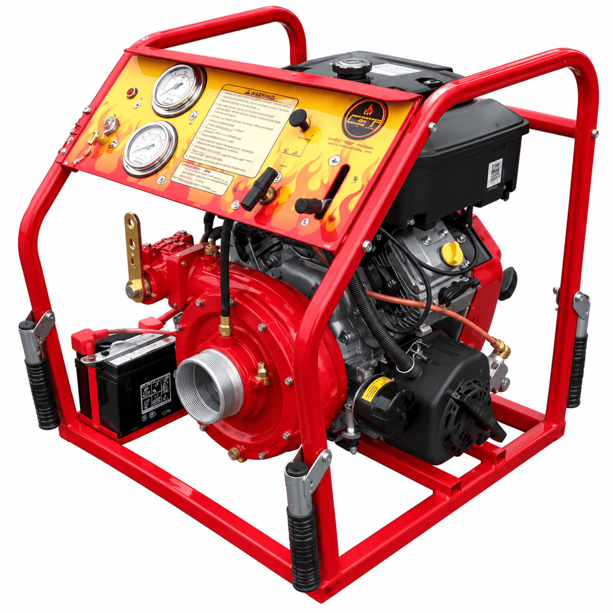 CET Portable Pumps Fire_Safety_USA 18 HP Portable Mid Range Pump - Electric Start