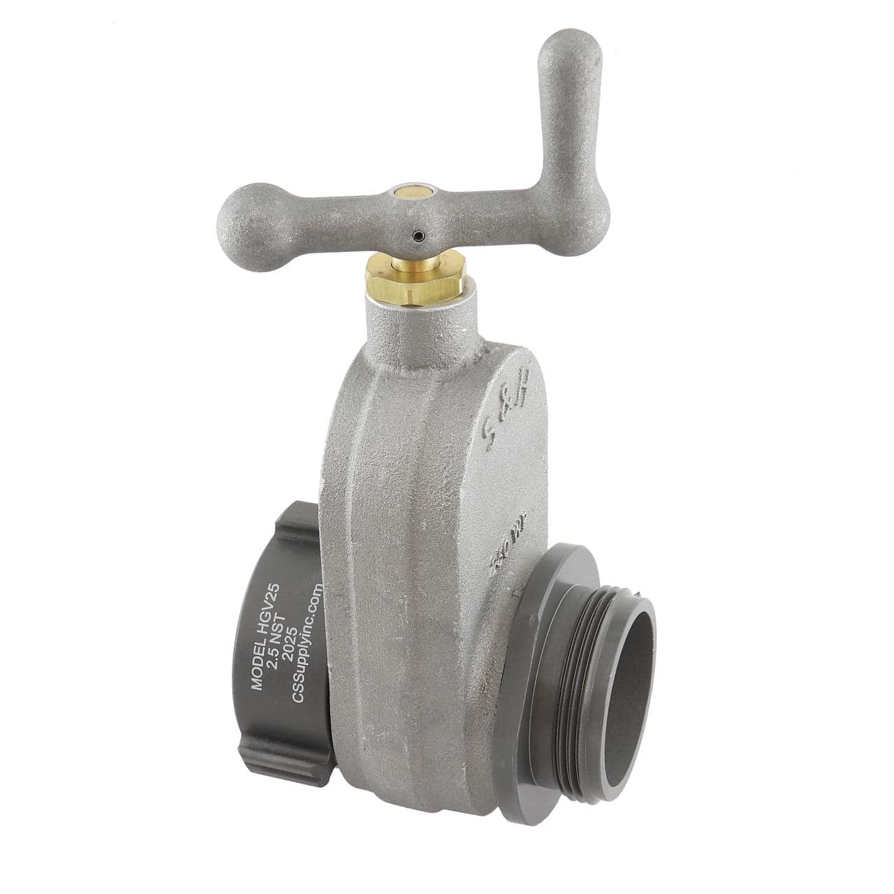 C & S Supply Hydrant Gate Valve Fire_Safety_USA 2 1/2" Hydrant Gate Valve