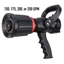 Fire Hose Nozzles Direct Nozzles Fire_Safety_USA 2-1/2" Mid-Range Constant Gallonage Nozzle with Pistol Grip 150, 175, 200 or 250 GPM