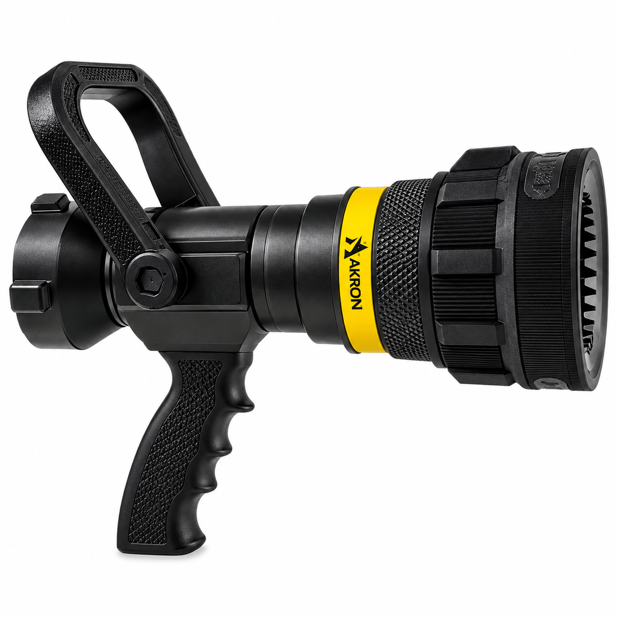 Akron Brass Nozzles Fire_Safety_USA 2.5'' High Range Assault Nozzle with Pistol Grip