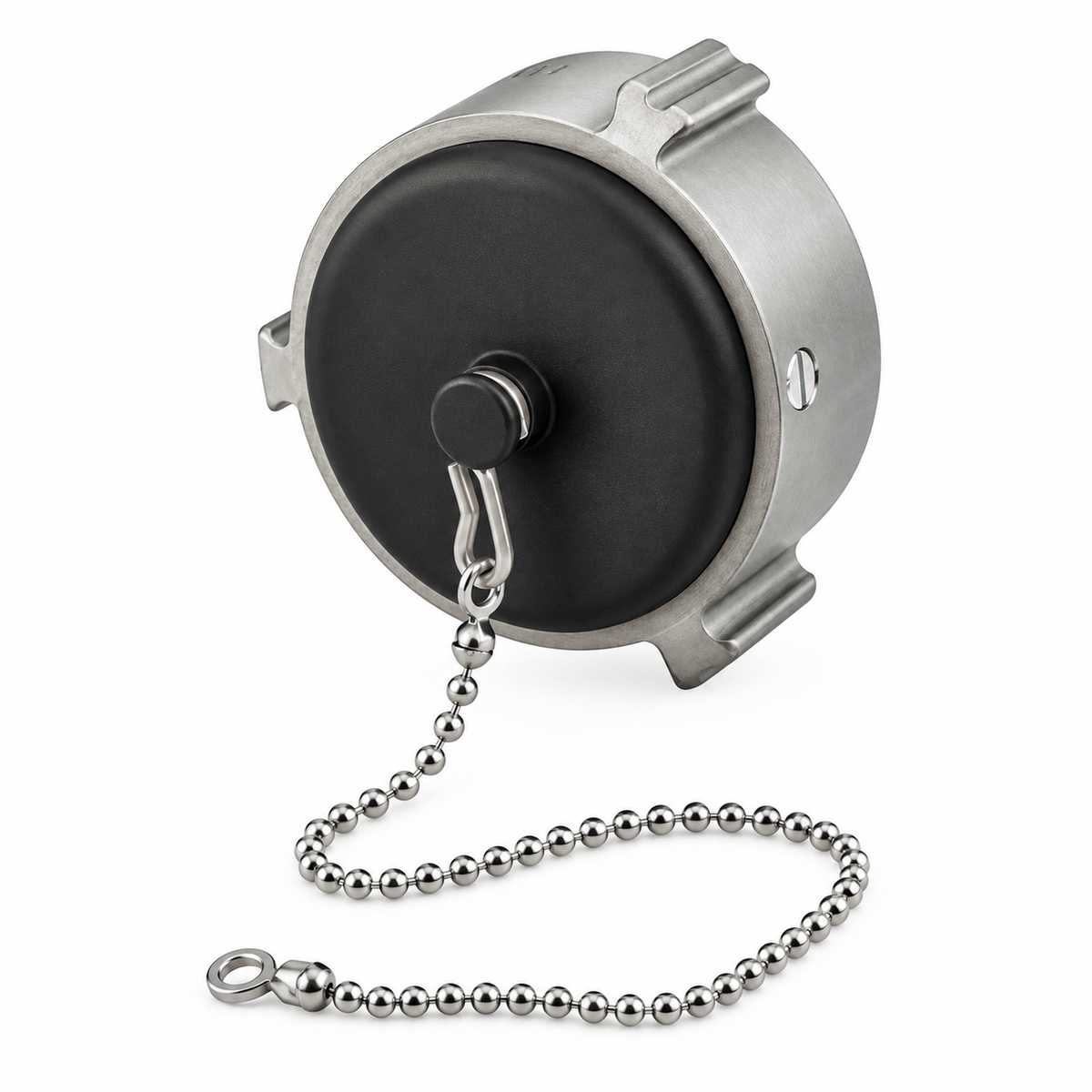 C & S Supply Caps & Plugs Fire_Safety_USA 2.5" NH Cap & Chain