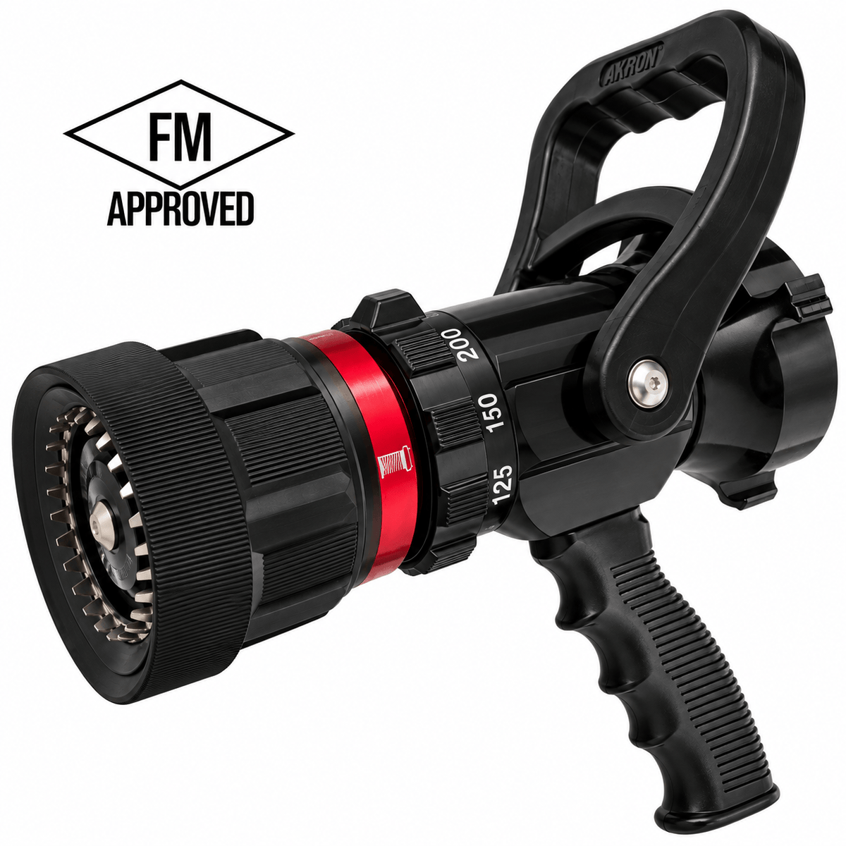 Ally Fire USA Nozzles Fire_Safety_USA 2.5" NH Selectable Gallonage Nozzle with Pistol Grip (95-250 GPM)
