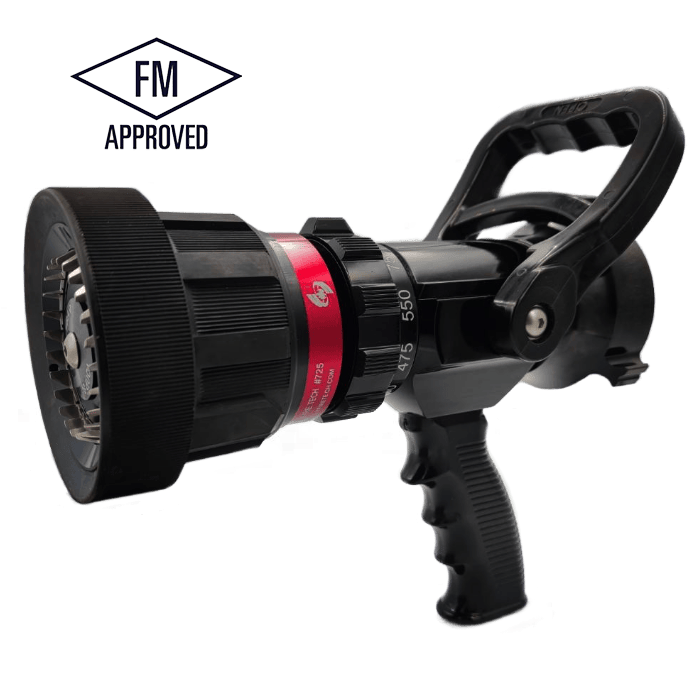 Ally Fire USA Nozzles Fire_Safety_USA 2.5" NST Pistol Grip Selectable Flow Nozzles (185-205-230-275-325) GPM