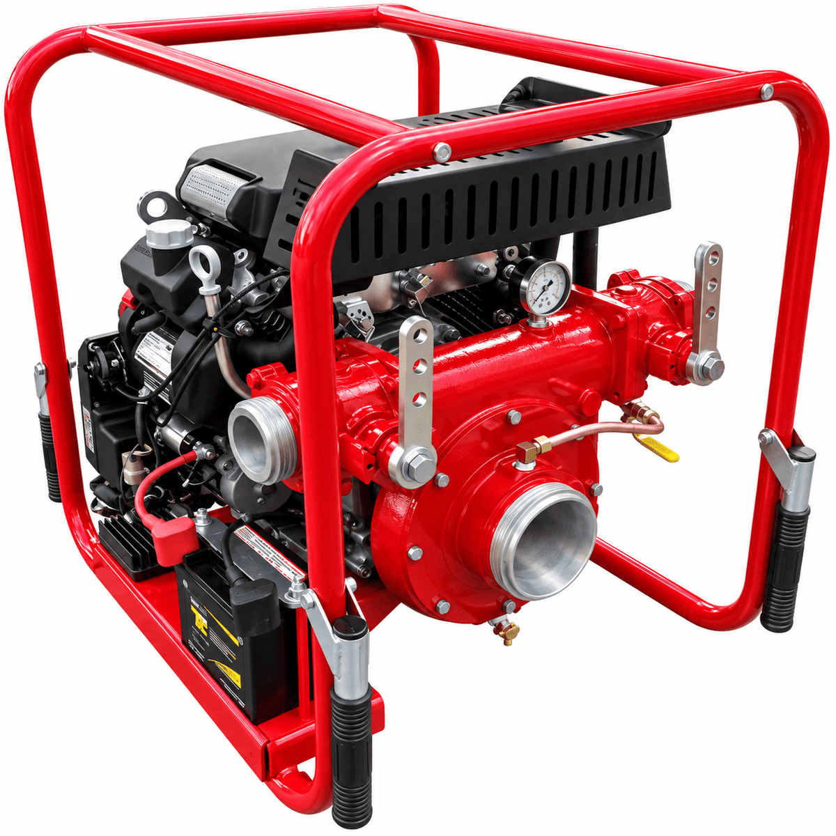 CET Portable Pumps Fire_Safety_USA 20 HP High Volume Honda Powered Pump - Electric Start & 2 Delivery Outlets