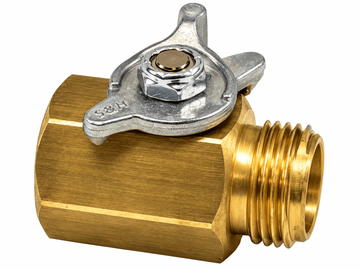 C & S Supply Low Pressure Regulator Fire_Safety_USA 3/4" Rigid Ball Shutoff Valve