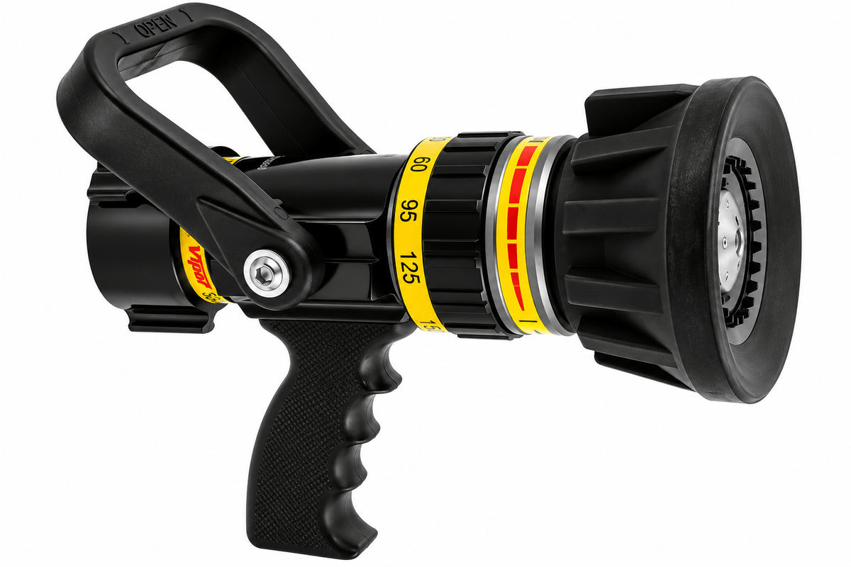 C & S Supply Nozzles Fire_Safety_USA 30–125 GPM 1-1/2" Select Gallonage Nozzle