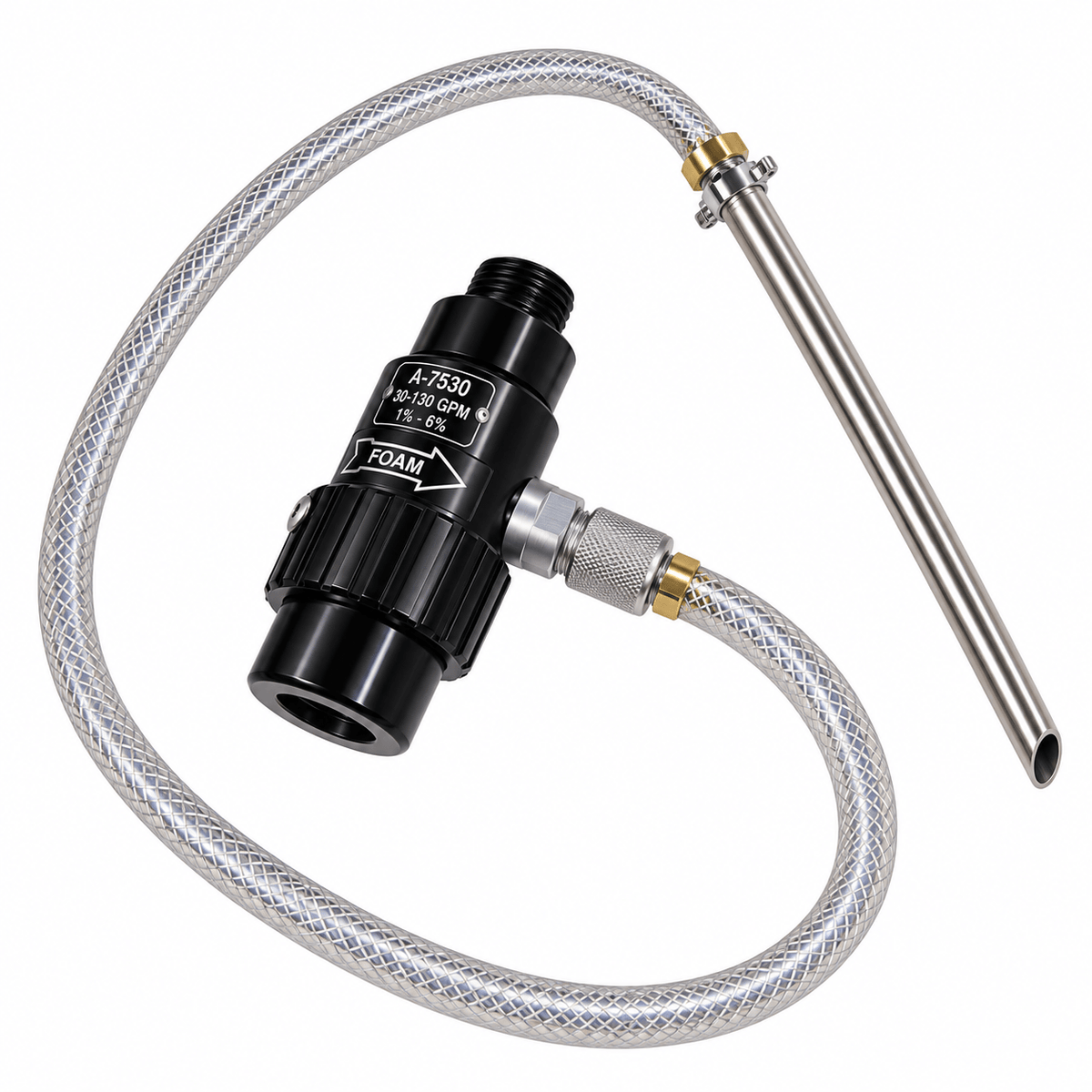 C & S Supply Foam Accessories Fire_Safety_USA 30 GPM Foam Eductor with 1" Rigid Base
