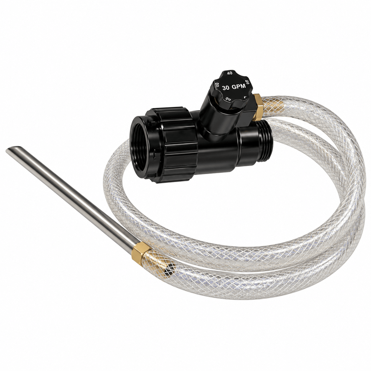 C & S Supply Foam Accessories Fire_Safety_USA 30 GPM Foam Eductor with Metering Dial and 1" Rigid Base