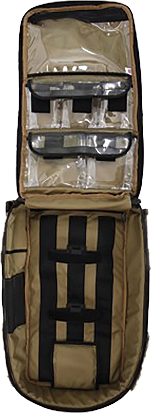 R & B Fabrication Medical Bags Fire_Safety_USA Black Tactical Medical Backpack