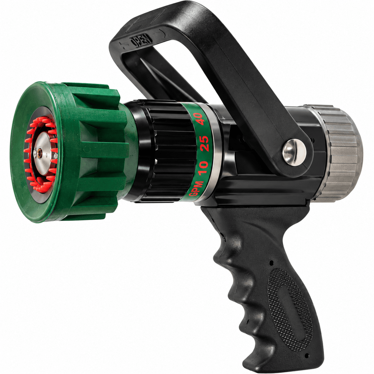 C & S Supply Nozzles Fire_Safety_USA 5–40 GPM Low Flow 1" Select Gallonage Nozzle