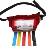 R & B Fabrication Bags and Packs Fire_Safety_USA 5 Pocket Triage Tape Dispenser Fanny/Waist Pack