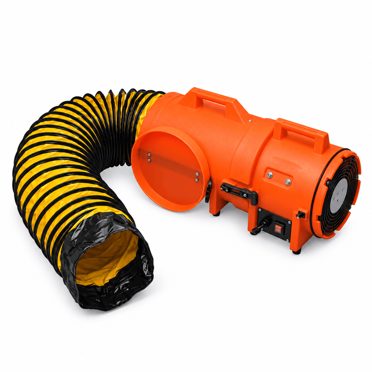 Allegro Industries Fans & Blowers Fire_Safety_USA 8" Axial AC Plastic Blower w/ Compact Canister & 25’ Ducting