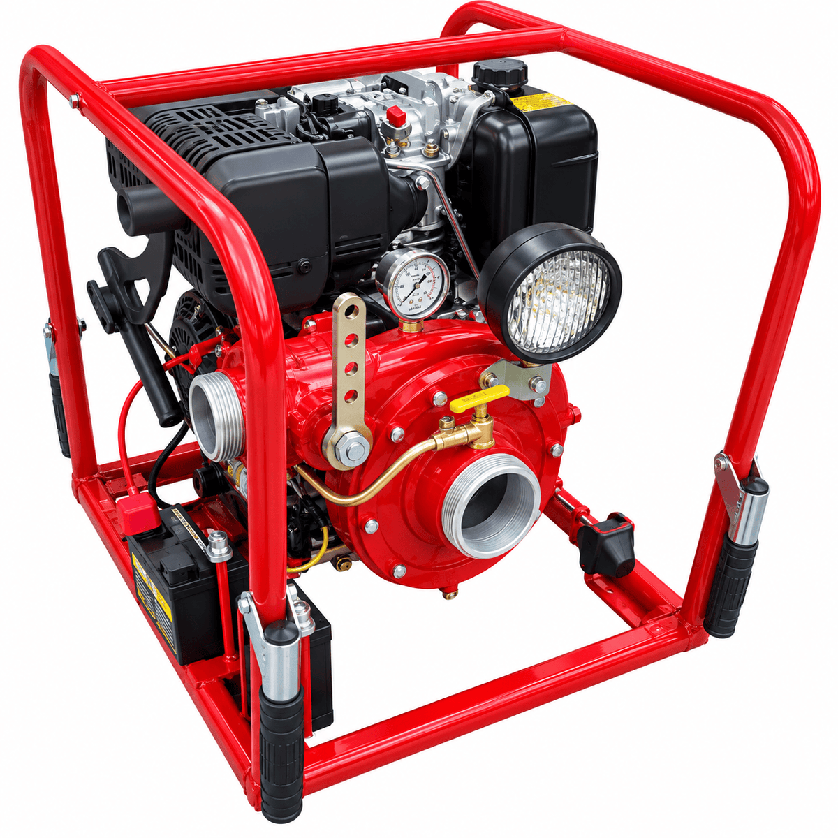 CET Portable Pumps Fire_Safety_USA 9 HP High Volume Diesel Powered Pump