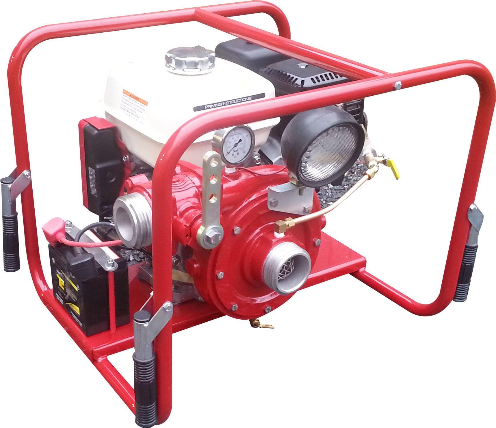 CET Portable Pumps Fire_Safety_USA 9 hp Portable High Volume Wraparound Pump - Electric Start