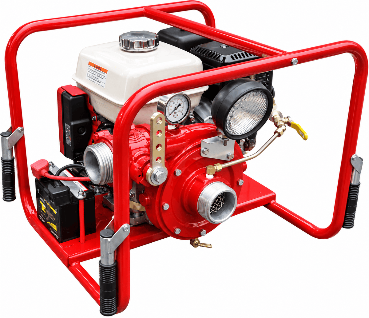 CET Portable Pumps Fire_Safety_USA 9 HP Portable High Volume Wraparound Pump - Electric Start