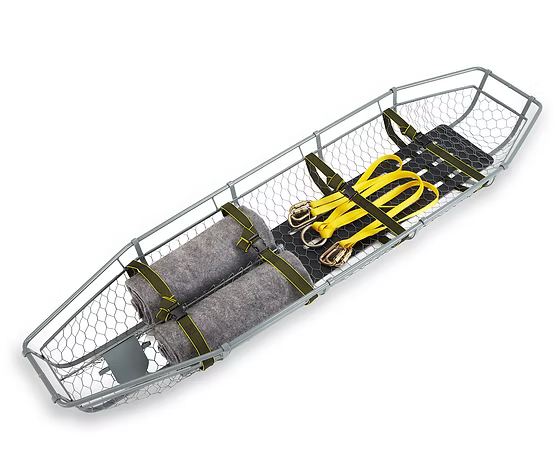 Junkin Basket Stretcher with Back Plate - Full Kit