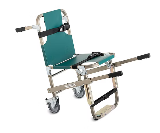 Junkin Safety Evacuation Chair Fire_Safety_USA Junkin Evacuation Chair with Extension Handles and Wheels
