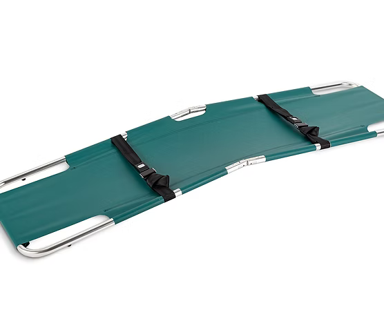 Junkin Safety Pole Stretcher Fire_Safety_USA Junkin Easy-Fold Plain Stretcher