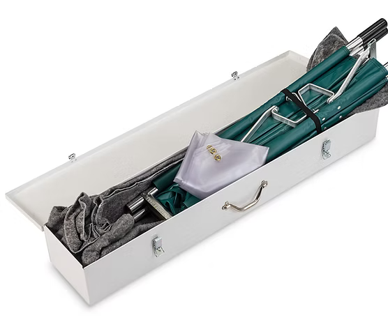 Junkin Safety Pole Stretcher Fire_Safety_USA Junkin Easy Fold Pole Stretcher Kit